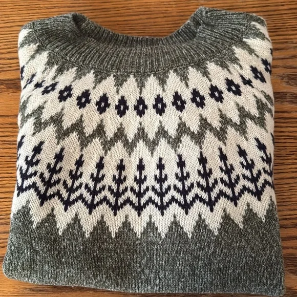 Nordic Pines Retro Fair Isle Sweater - Picture 7 of 15